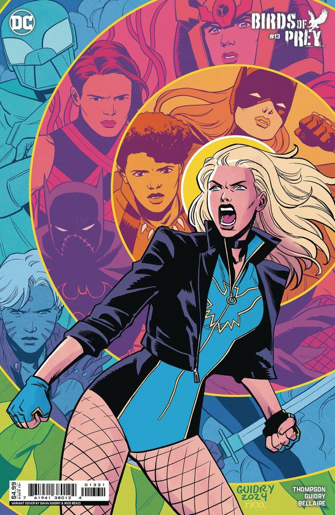 Birds Of Prey #13 (Cover C Gavin Guidry Card Stock Variant)