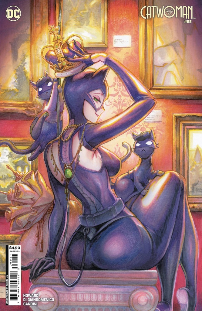 Catwoman #68 (Cover B Rachta Lin Card Stock Variant)