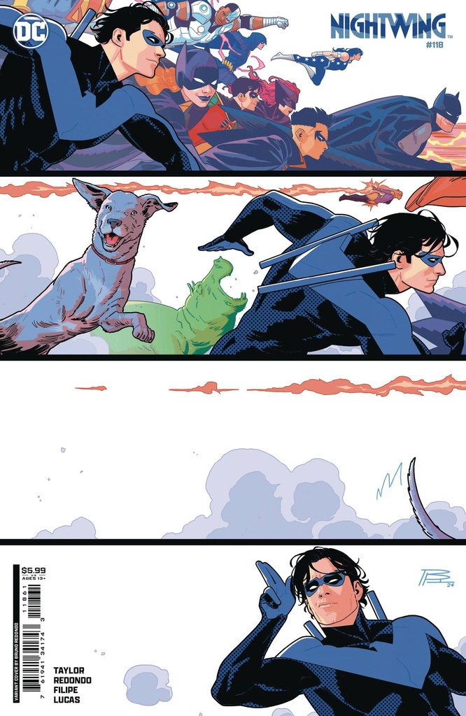 Nightwing #118 (Cover C Bruno Redondo Card Stock Variant)