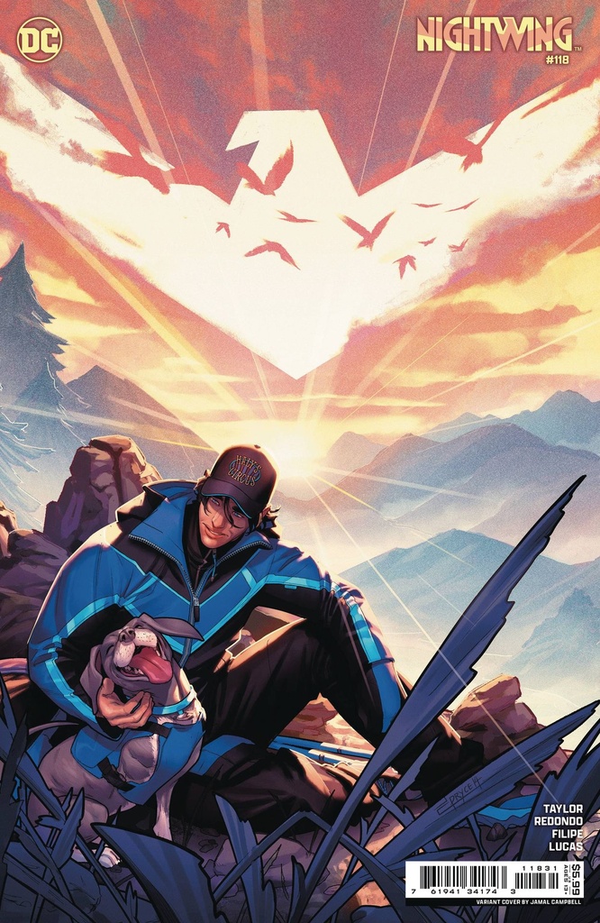 Nightwing #118 (Cover B Jamal Campbell Card Stock Variant)