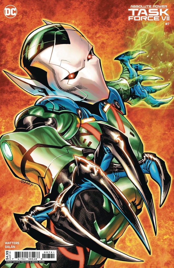 Absolute Power: Task Force VII #7 of 7 (Cover C Tom Raney Card Stock Variant)
