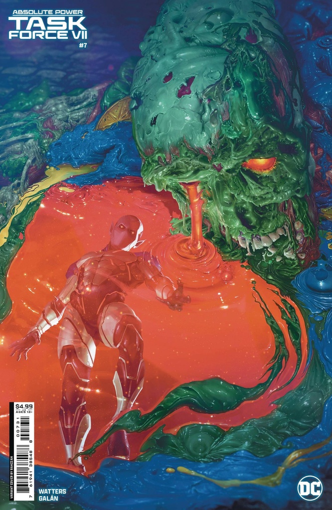 Absolute Power: Task Force VII #7 of 7 (Cover B Rahzzah Card Stock Variant)