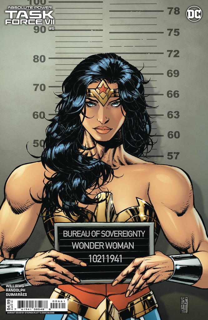 Absolute Power: Task Force VII #6 of 7 (Cover D Stephen Platt Card Stock Variant)