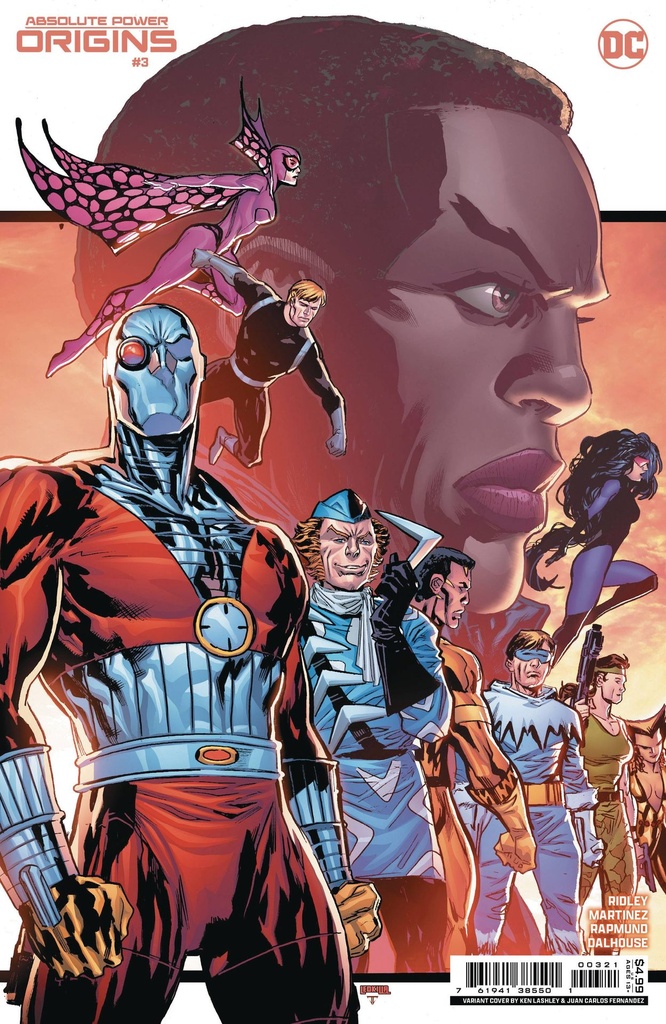 Absolute Power: Origins #3 of 3 (Cover B Ken Lashley Card Stock Variant)
