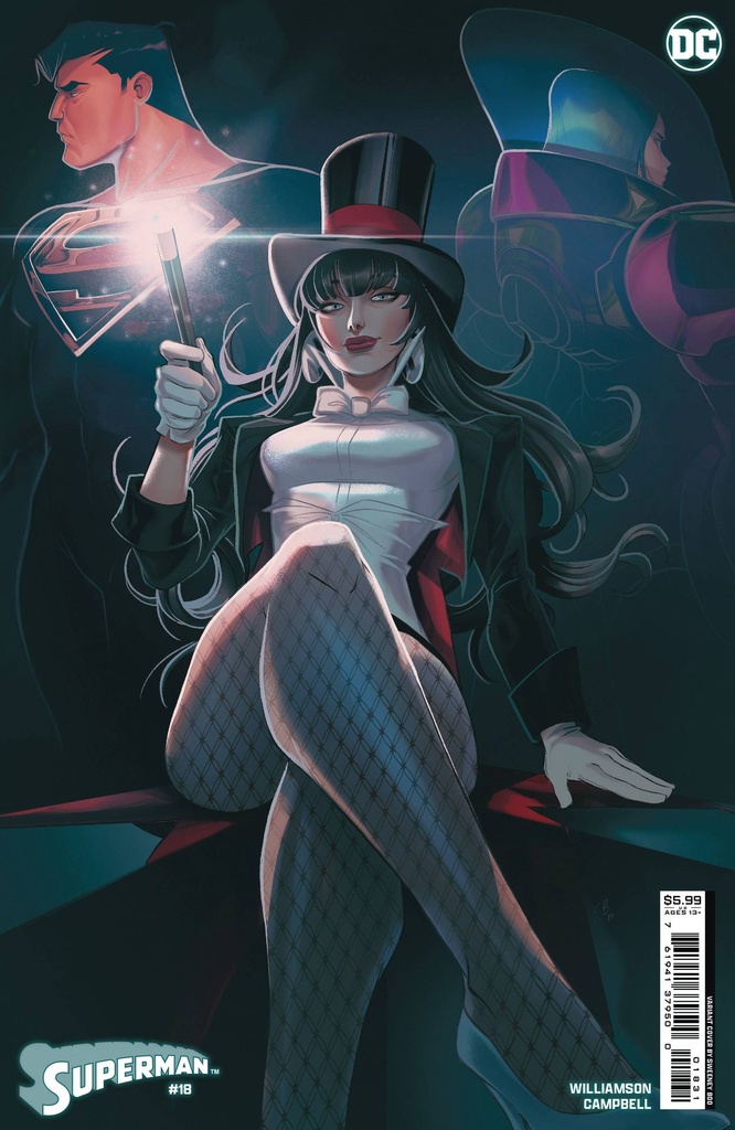 Superman #18 (Cover D Sweeney Boo Card Stock Variant)