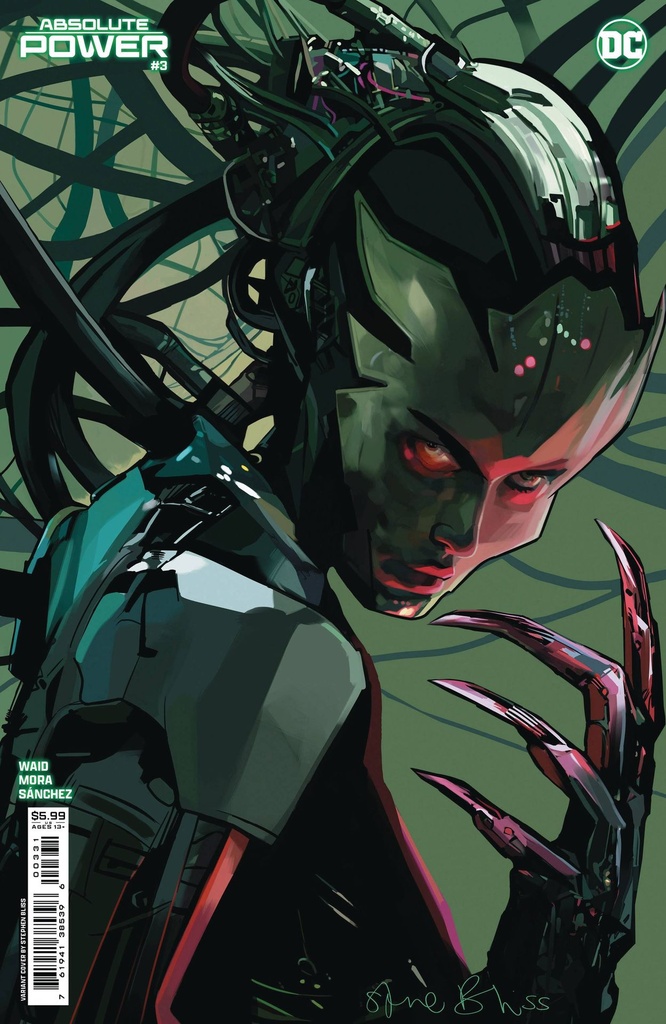 Absolute Power #3 of 4 (Cover E Stephen Bliss Card Stock Variant)