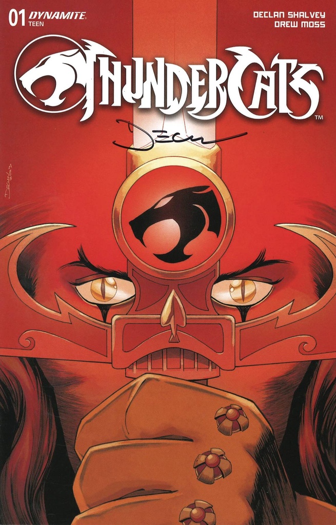 Thundercats #1 (Cover ZC Dynamite Exclusive Variant  Signed By Declan Shalvey)