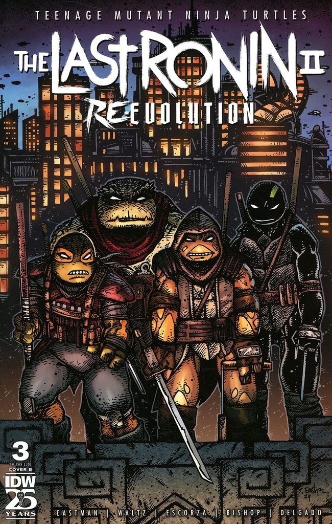 Teenage Mutant Ninja Turtles: The Last Ronin II - Re-Evolution #3 (Cover B Kevin Eastman)
