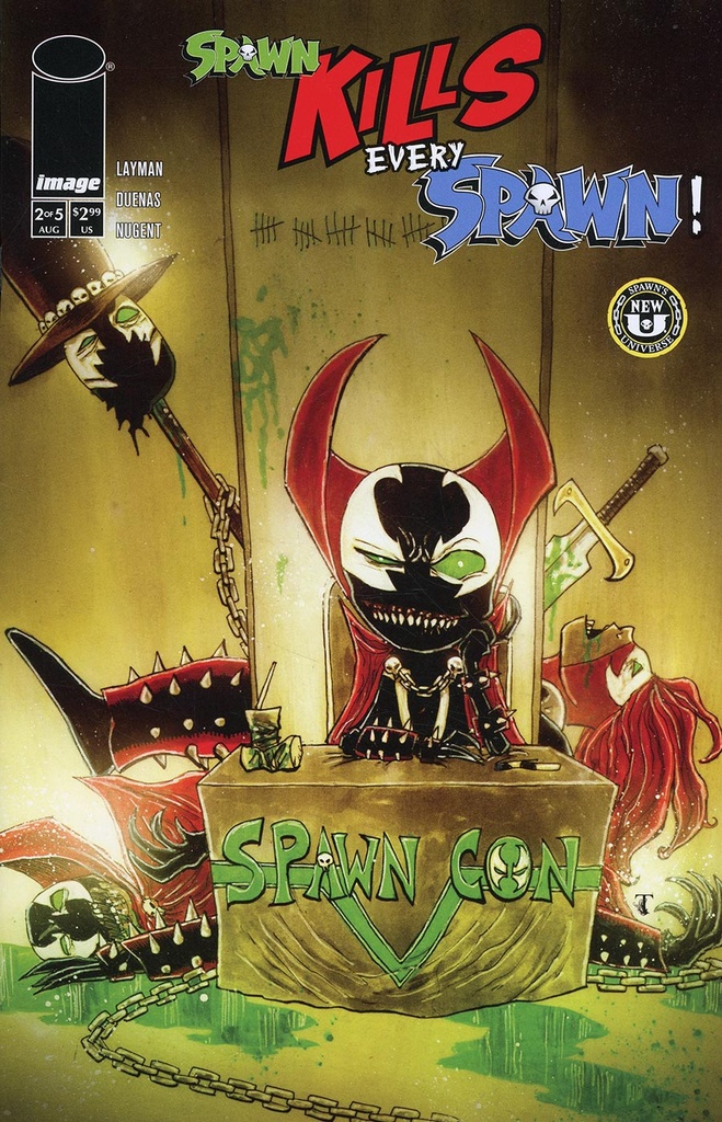 Spawn Kills Every Spawn #2 (Cover B Ben Templesmith)