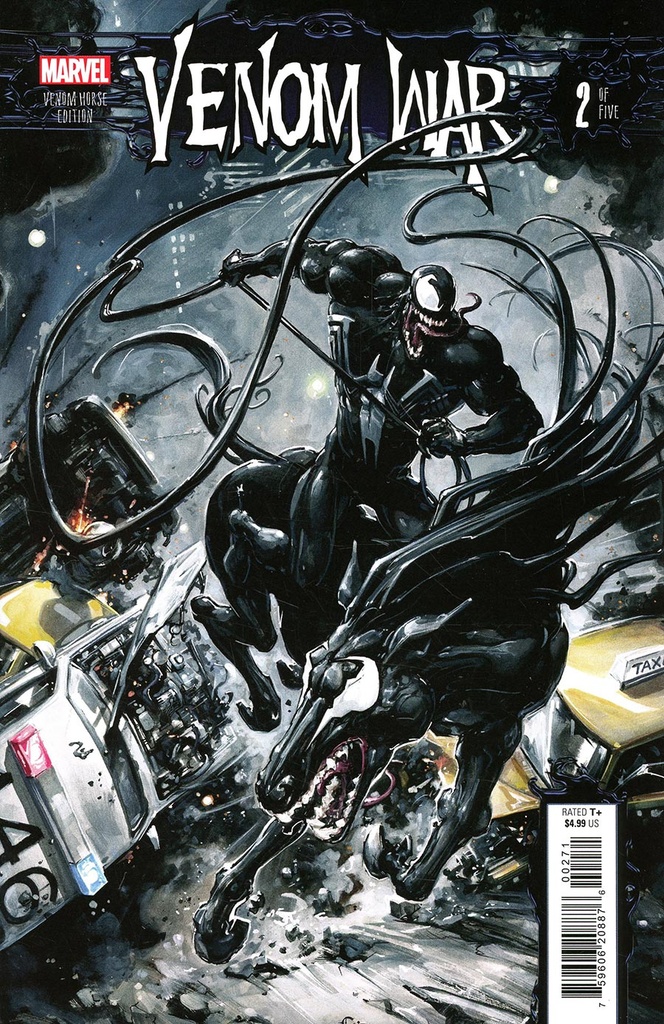 Venom War #2 (Clayton Crain Venom Horse Variant)