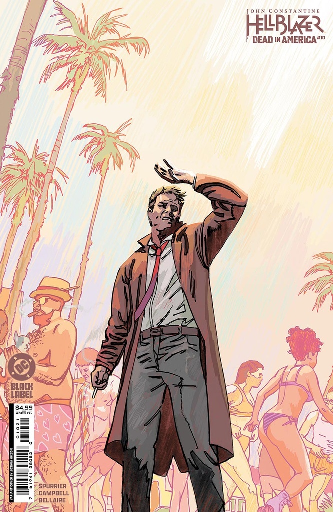 John Constantine, Hellblazer: Dead in America #10 of 11 (Cover B Joshua Hixson)