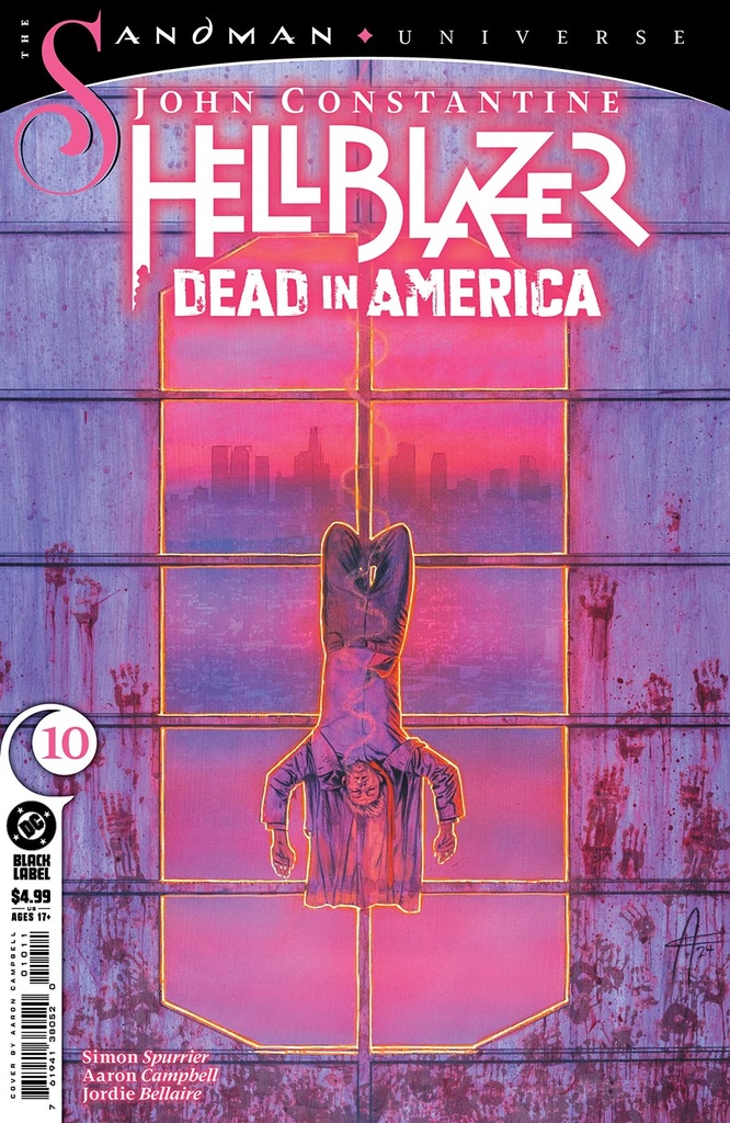 John Constantine, Hellblazer: Dead in America #10 of 11 (Cover A Aaron Campbell)