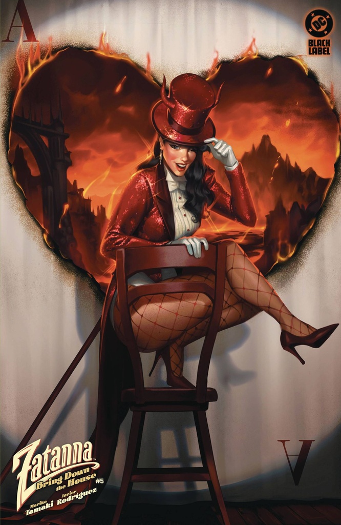 Zatanna: Bring Down the House #5 of 5 (Cover C Oscar Vega)