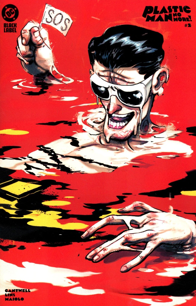 Plastic Man No More! #2 of 4 (Cover B Riley Rossmo)