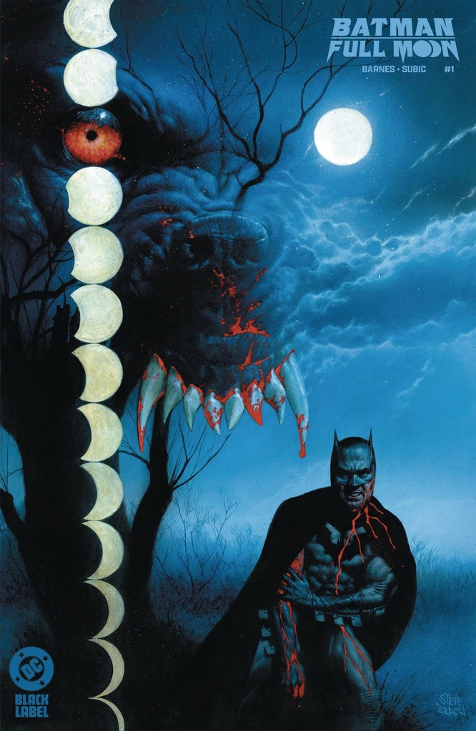 Batman: Full Moon #1 of 4 (Cover B Steve Beach Card Stock Variant)