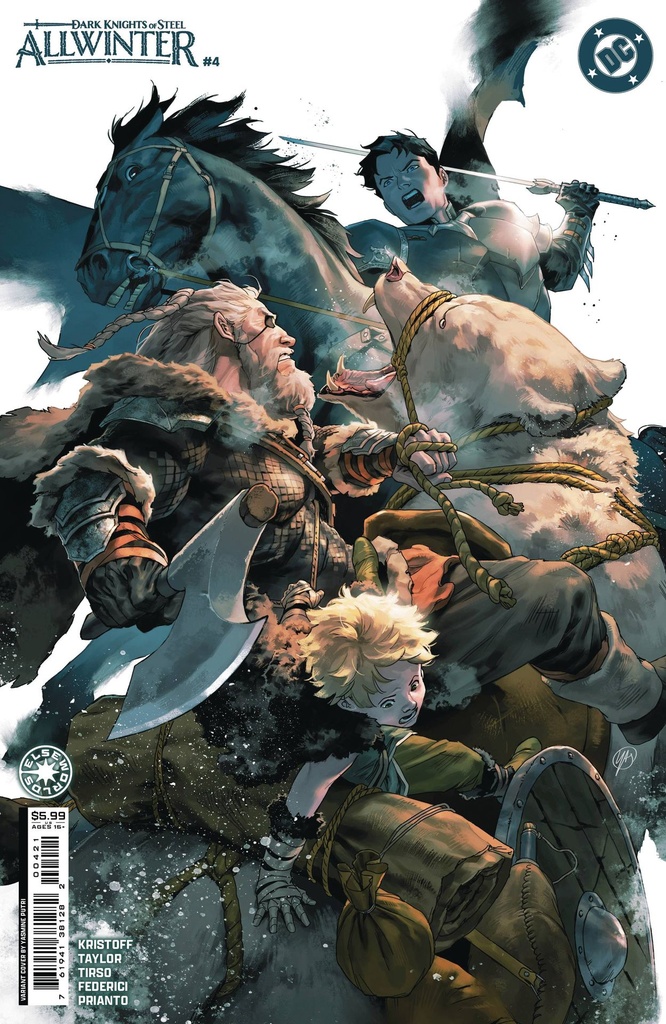 Dark Knights of Steel: Allwinter #4 of 6 (Cover B Yasmine Putri Card Stock Variant)