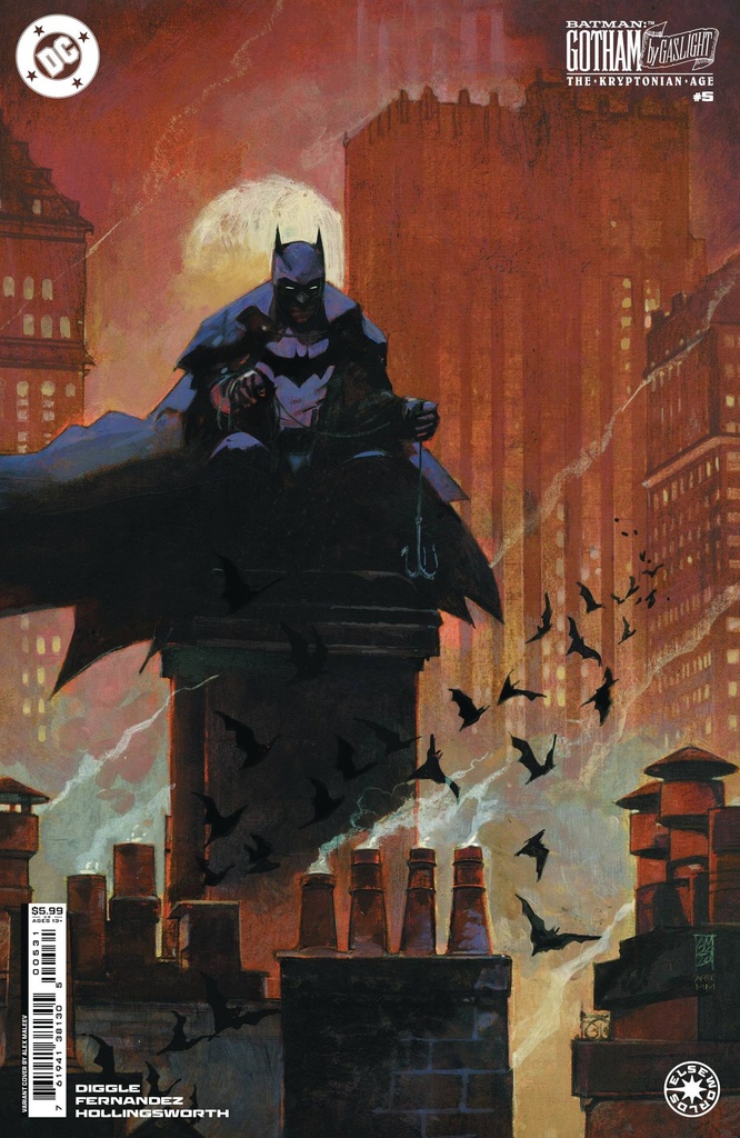 Batman: Gotham by Gaslight - The Kryptonian Age #5 of 12 (Cover C Alex Maleev Card Stock Variant)