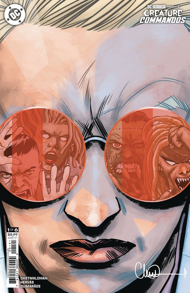 DC Horror Presents: Creature Commandos #1 of 6 (Cover B Charlie Adlard Card Stock Variant)
