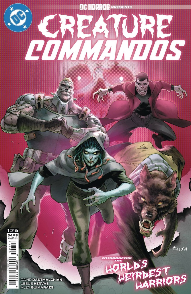 DC Horror Presents: Creature Commandos #1 of 6 (Cover A Tirso)