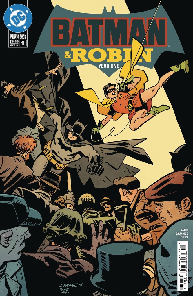Batman and Robin: Year One #1 of 12 (Cover A Chris Samnee)