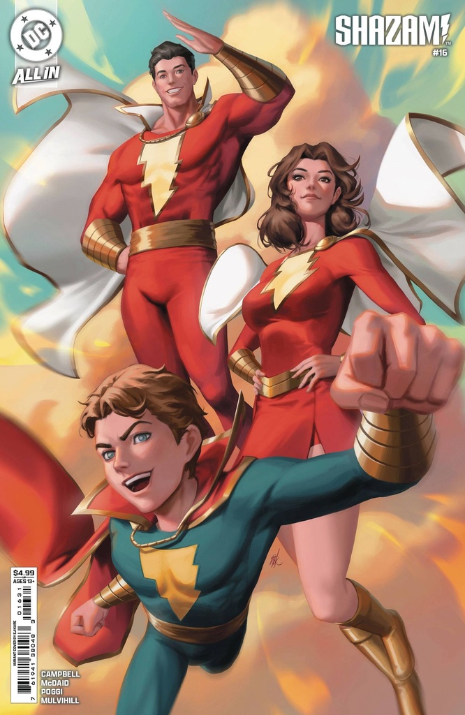 Shazam #16 (Cover C Ejikure Card Stock Variant)
