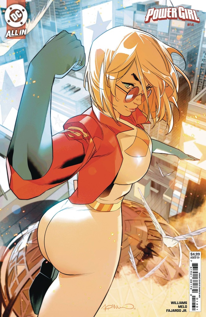 Power Girl #14 (Cover C Simone Di Meo Card Stock Variant)