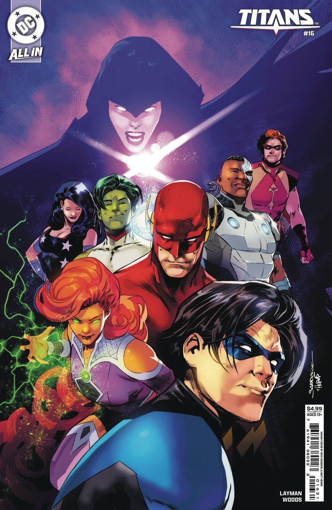 Titans #16 (Cover B Rafa Sandoval Card Stock Variant)