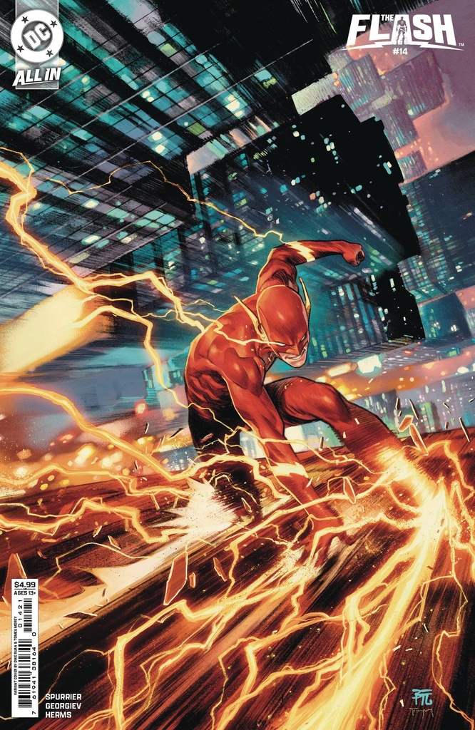 The Flash #14 (Cover B Dike Ruan Card Stock Variant)