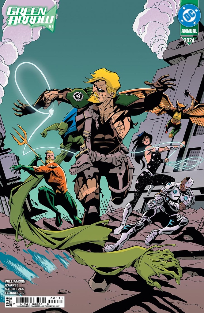 Green Arrow 2024 Annual #1 (Cover B Phil Hester Card Stock Variant)