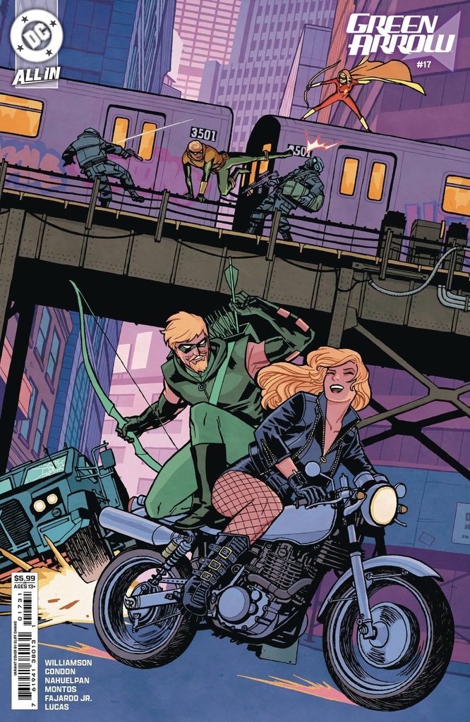 Green Arrow #17 (Cover C Cliff Chiang Card Stock Variant #350)