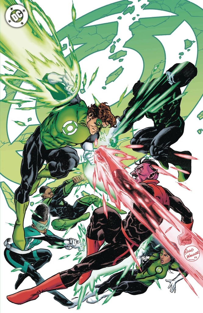 Green Lantern Civil Corps Special #1 (Cover D Brad Walker Foil Variant)