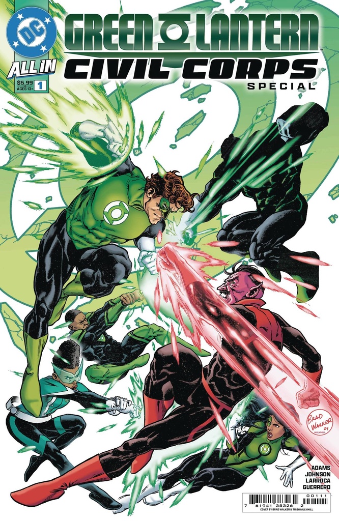 Green Lantern Civil Corps Special #1 (Cover A Brad Walker)