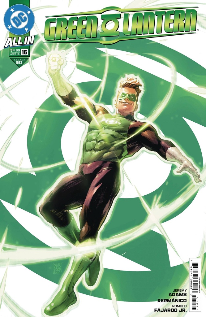 Green Lantern #16 (Cover A Xermanico)