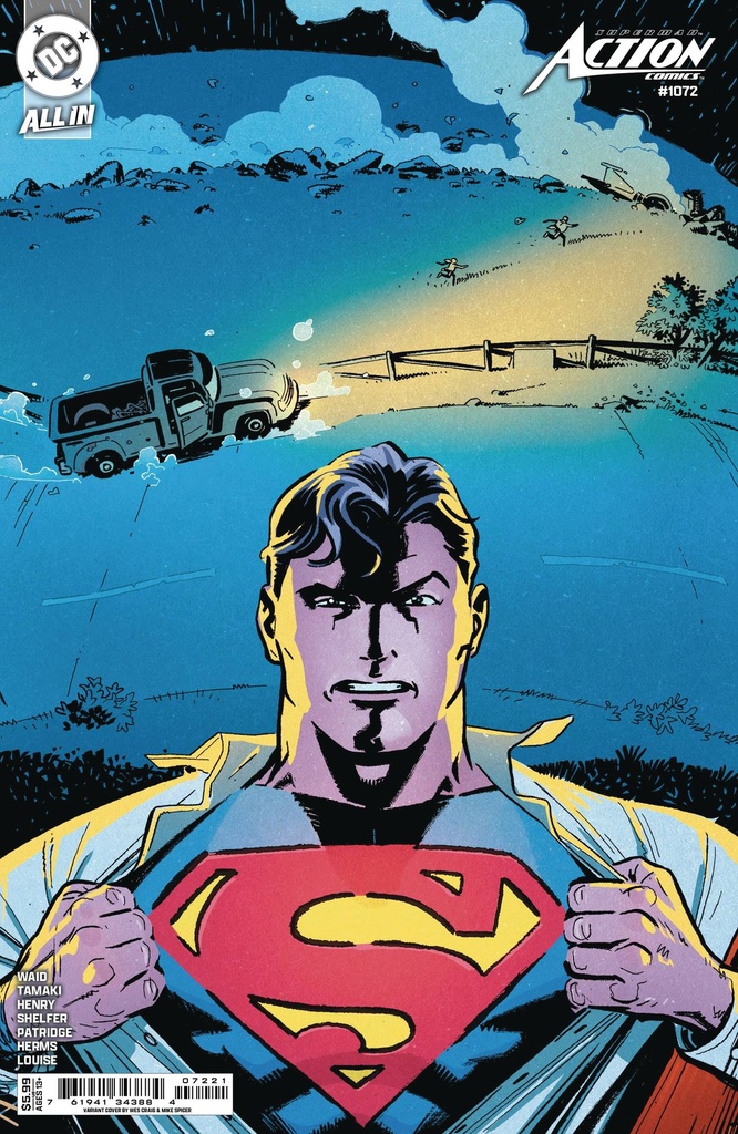 Action Comics #1072 (Cover B Wes Craig Card Stock Variant)