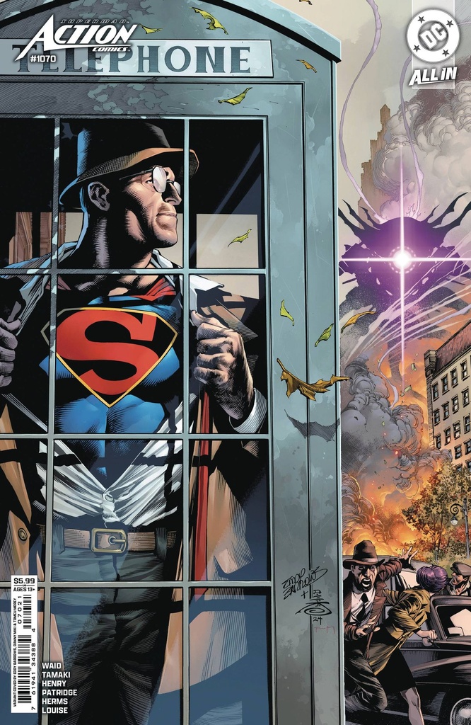 Action Comics #1070 (Cover C Eddy Barrows Card Stock Variant)