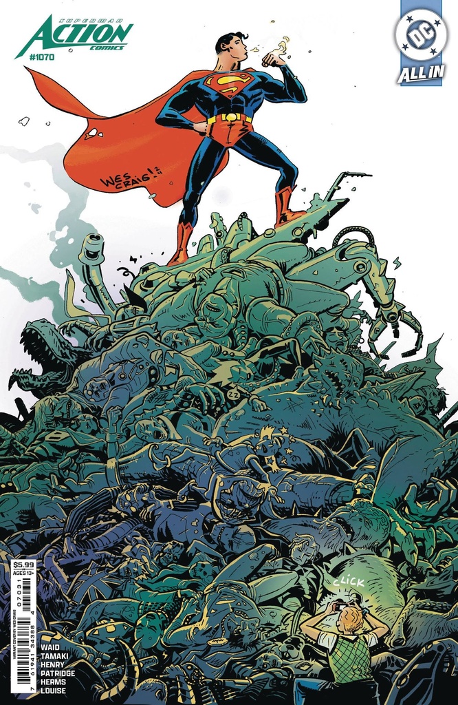 Action Comics #1070 (Cover B Wes Craig Card Stock Variant)