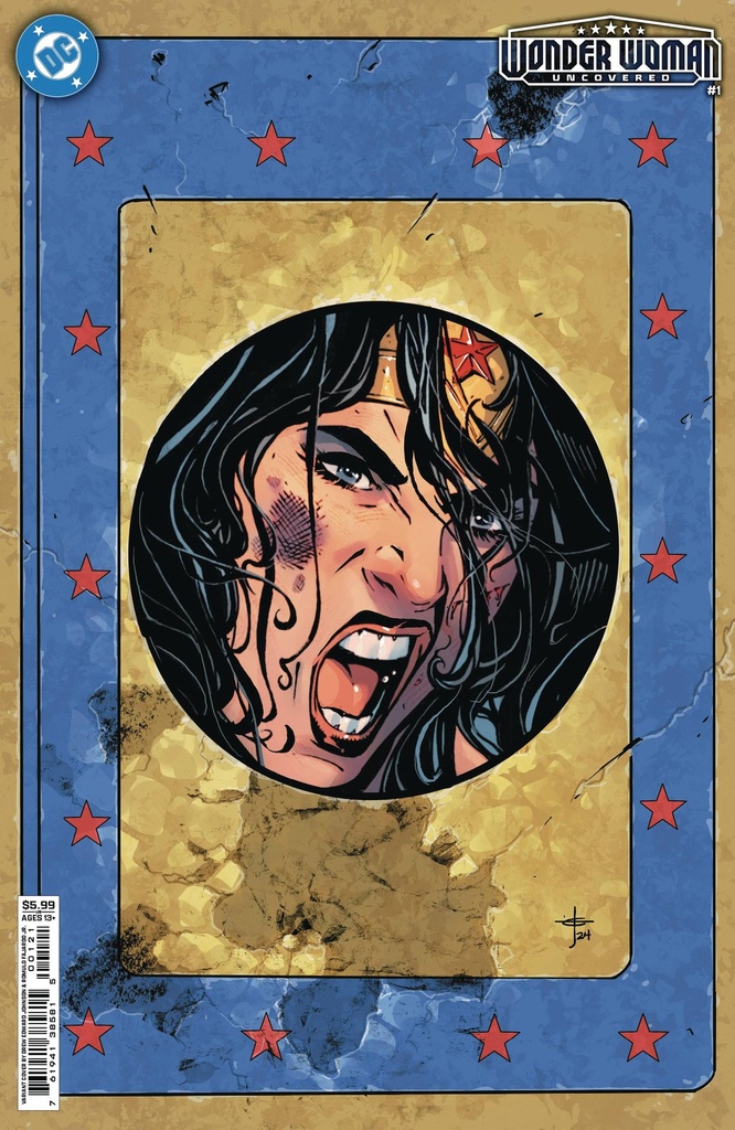Wonder Woman: Uncovered #1 (Cover B Drew Edward Johnson Variant)