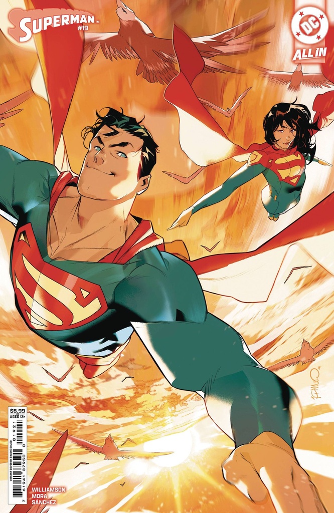 Superman #19 (Cover B Simone Di Meo Card Stock Variant)