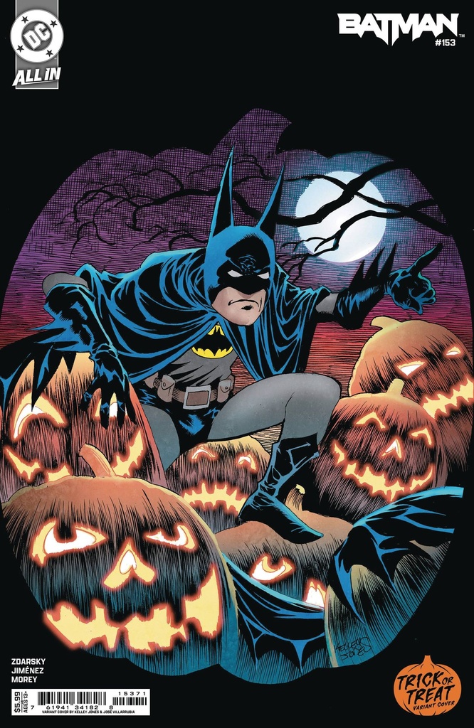 Batman #153 (Cover D Kelley Jones Trick Or Treat Card Stock Variant)