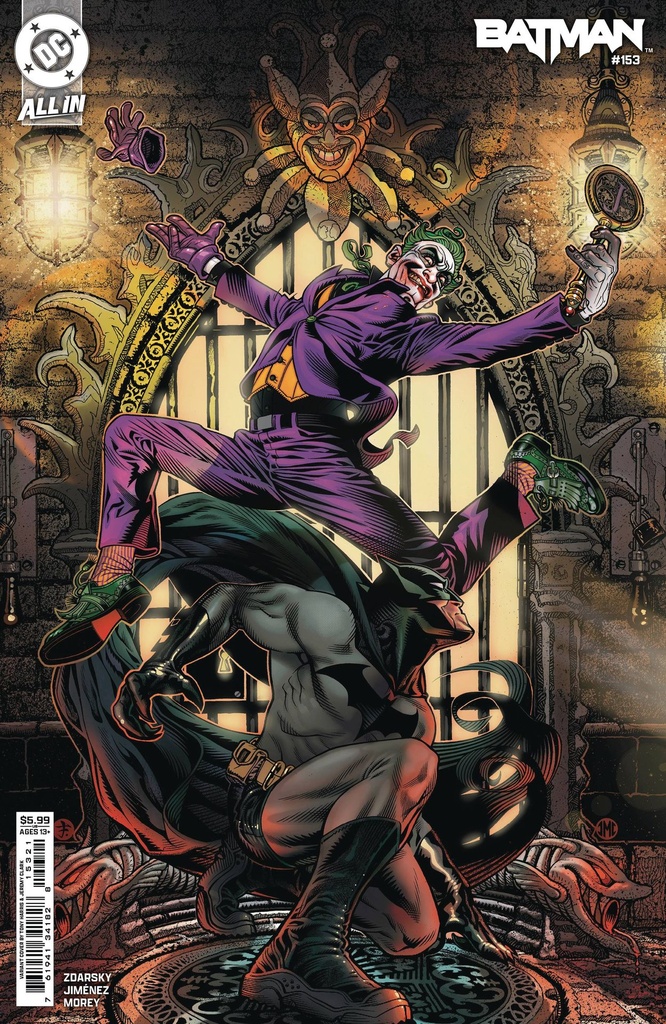 Batman #153 (Cover B Tony Harris & Jeremy Clark Card Stock Variant)