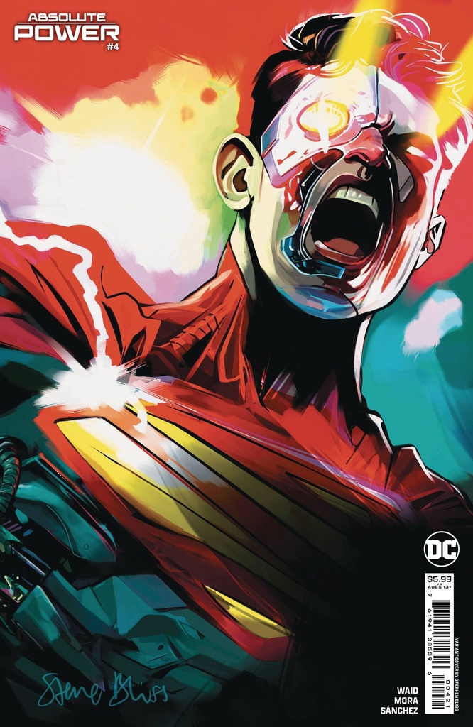 Absolute Power #4 of 4 (Cover F Stephen Bliss Card Stock Variant)