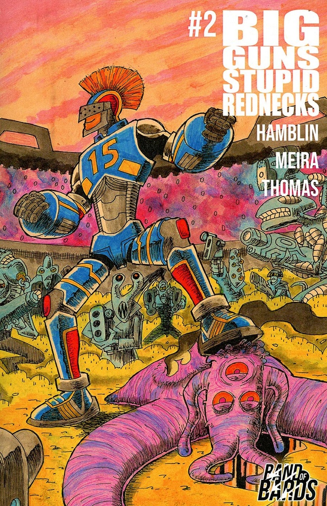 Big Guns, Stupid Rednecks #2 of 3 (Cover B Mariana Meira)