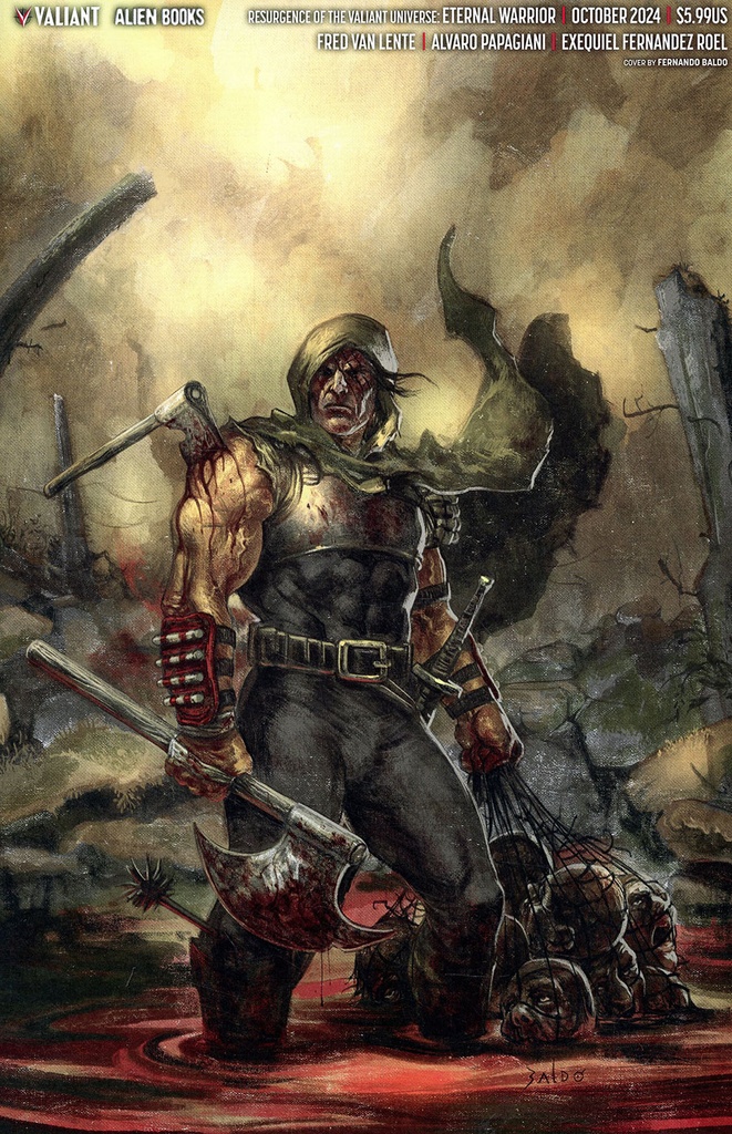 Eternal Warrior #1 (Cover F Fernando Baldo Virgin Variant)