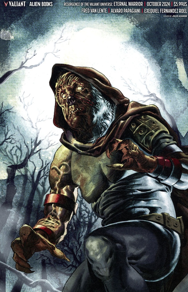 Eternal Warrior #1 (Cover E Julio Azamor Monster Virgin Variant)