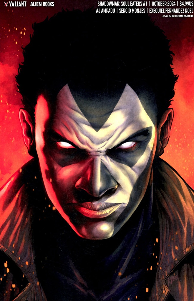 Shadowman: Soul Eaters #1 of 4 (Cover F Guillermo Fajardo Virgin Variant)