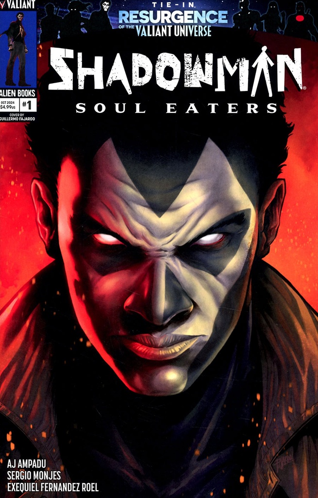 Shadowman: Soul Eaters #1 of 4 (Cover C Guillermo Fajardo)