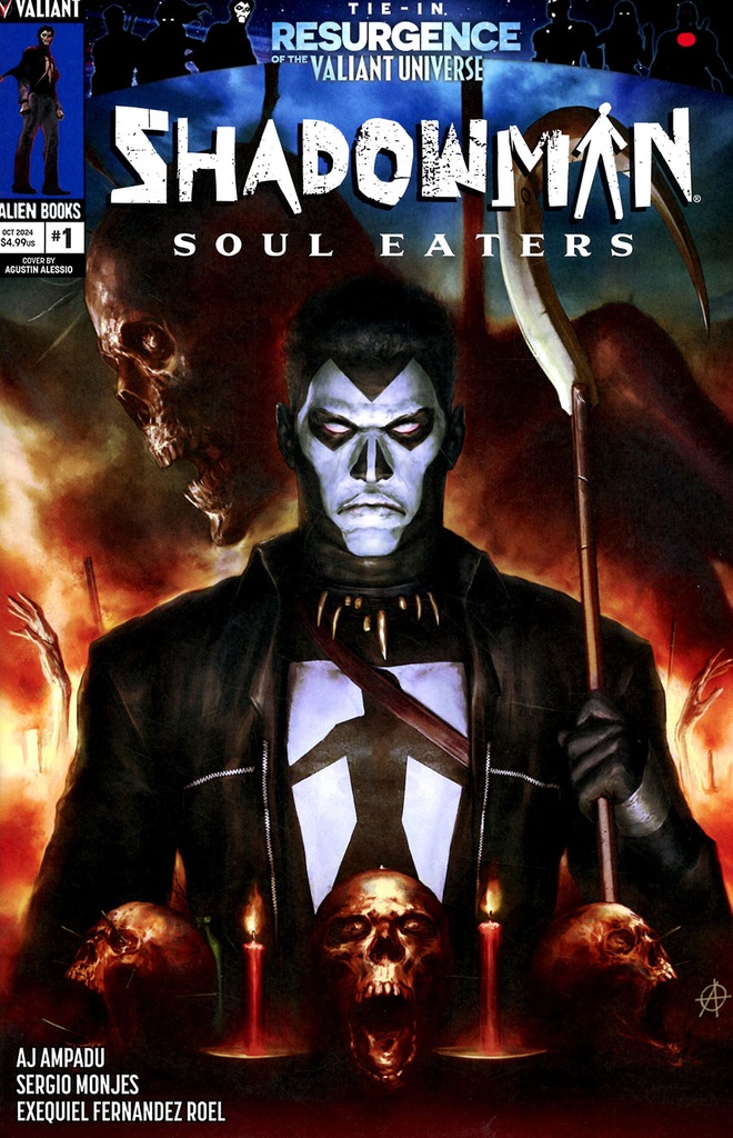 Shadowman: Soul Eaters #1 of 4 (Cover A Agustin Alessio)