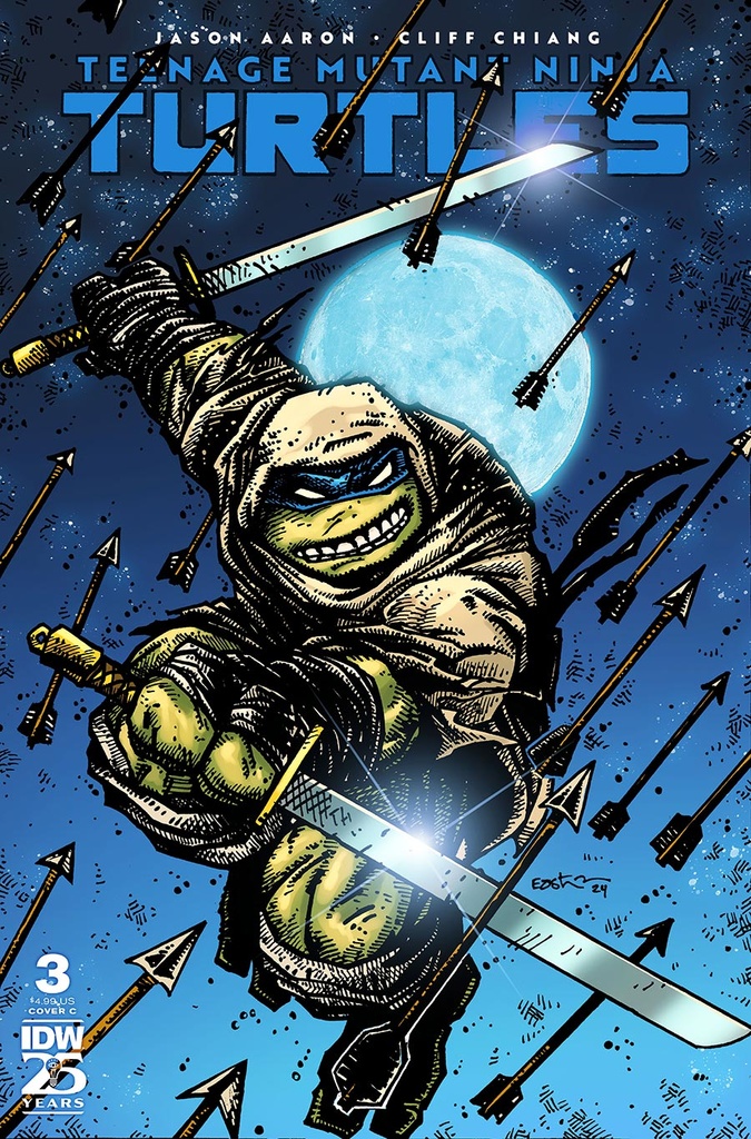 Teenage Mutant Ninja Turtles #3 (Cover C Kevin Eastman)
