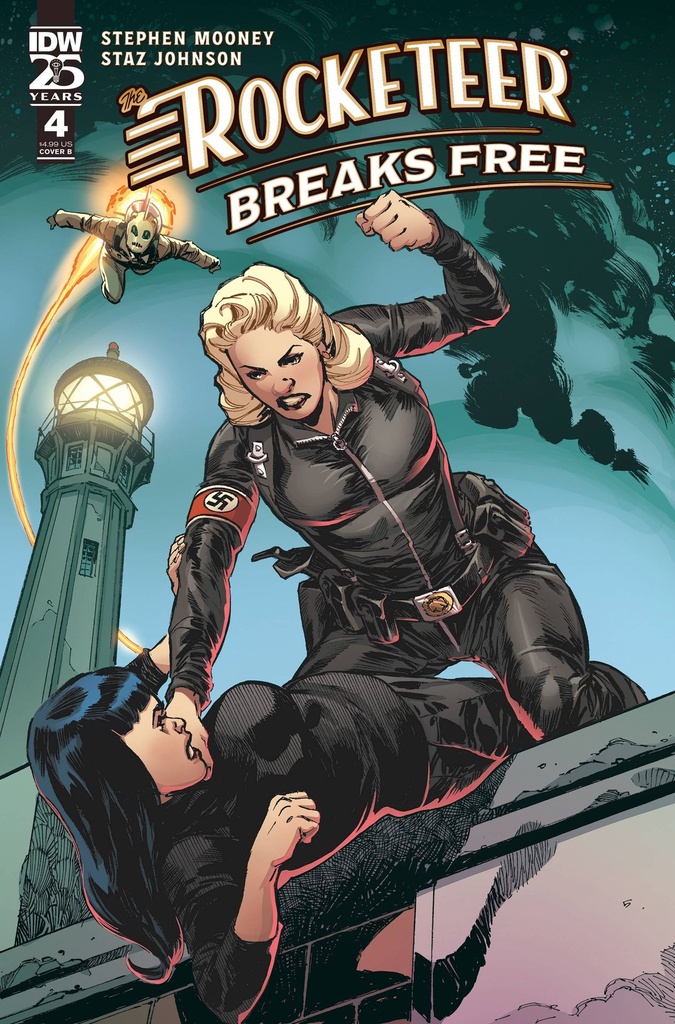 The Rocketeer: Breaks Free #4 (Cover B Staz Johnson)