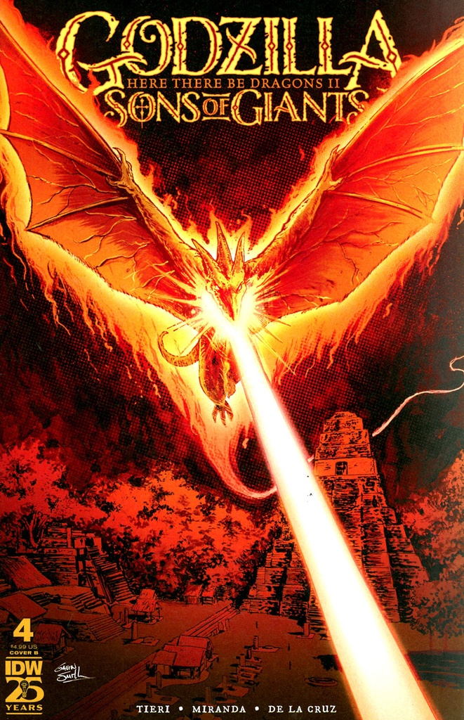 Godzilla: Here There Be Dragons II - Sons of Giants #4 (Cover B Gavin Smith)